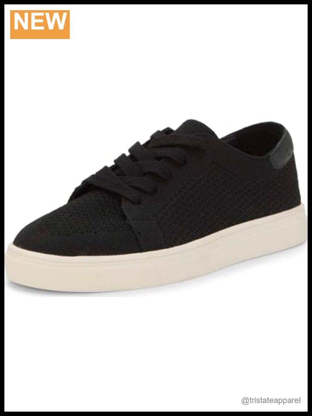 Knit Lace-Up Round Toe Fashion Sneakers Casual Walking Shoes